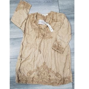 NEW SOLITAIRE SHIRT DRESS